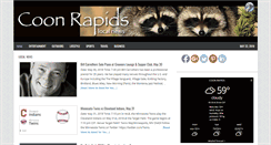 Desktop Screenshot of coonrapidslocalnews.com